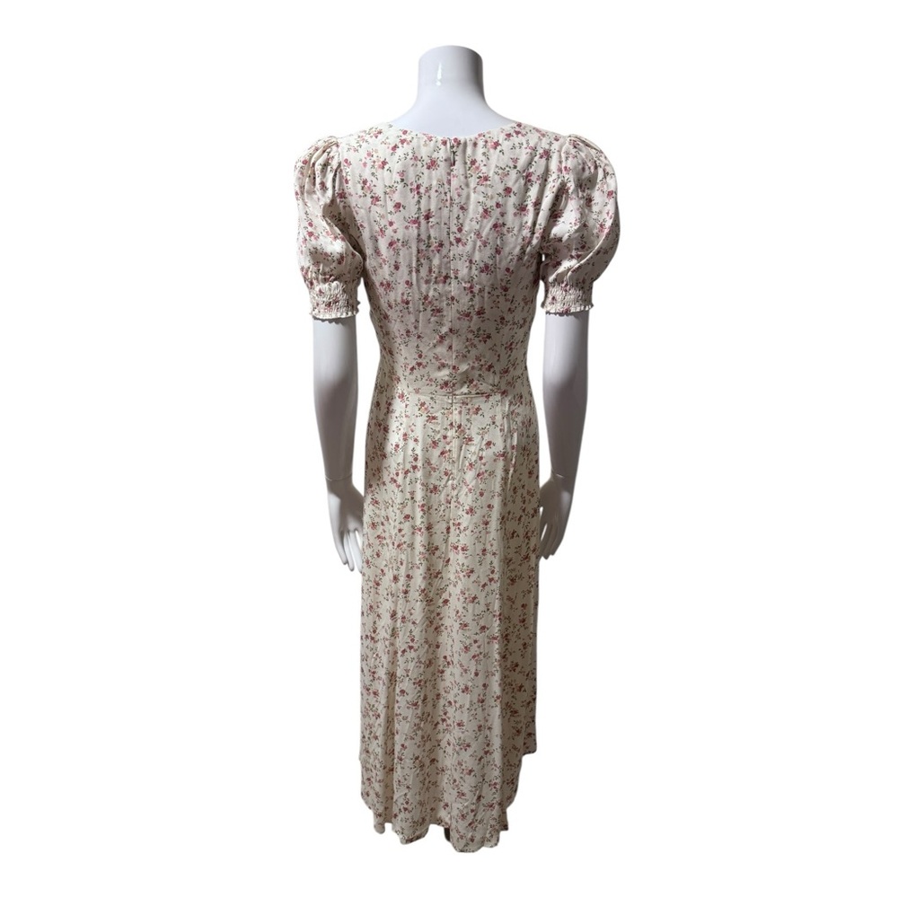 NEW Reformation Lacey Midi Dress Size 4 Boheme Floral - Picture 6 of 9